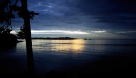 Evening on Malei Island